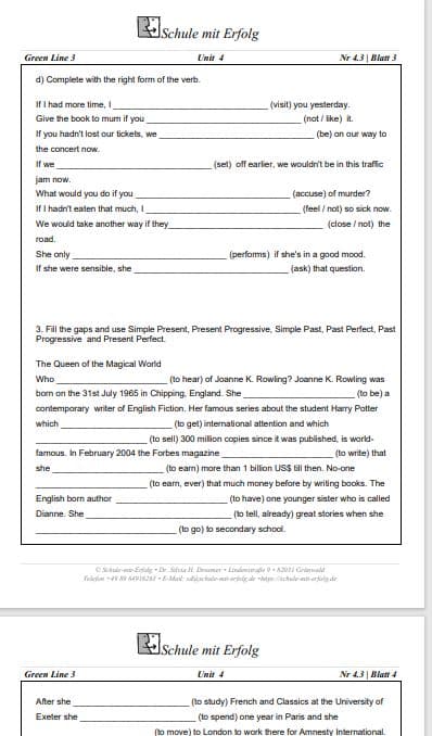 Englisch Schulaufgaben 8 Klasse Gymnasium Green Line Kostenlos